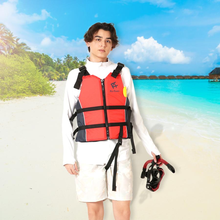 REEF TOURER 即日あり シュノーケル ライフジャケット