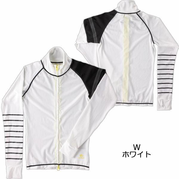 即日発送  レディースラッシュガード 長袖 フロントジッパーつき　女性用　REEF TOURER　RA5119  リーフツアラー ＵＶ加工素材 UPF＋50　｜find｜03