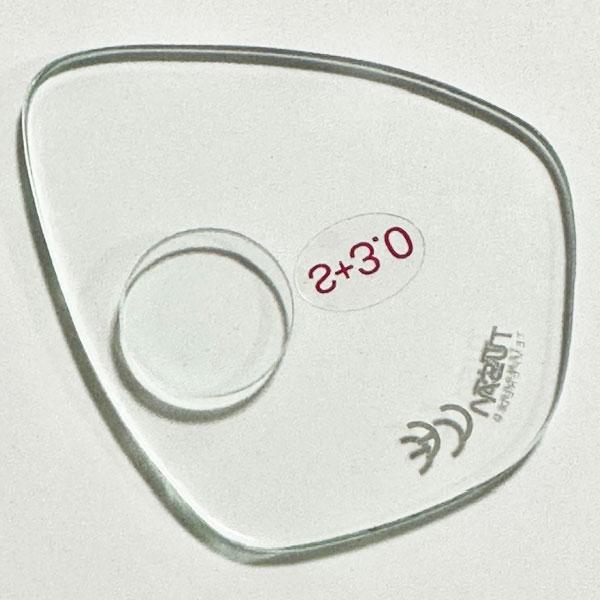 TUSA 限定品 老眼用レンズ 左右非兼用(1枚) MC7500EX 度付き 下部EX