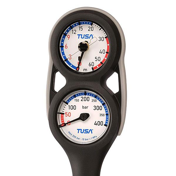 TUSA TUSA SC0202J ダイビング ゲージ 水深計&残圧計ゲージ TUSA TUSA SC0202J ダイビング ゲージ 水深計&残圧計ゲージ