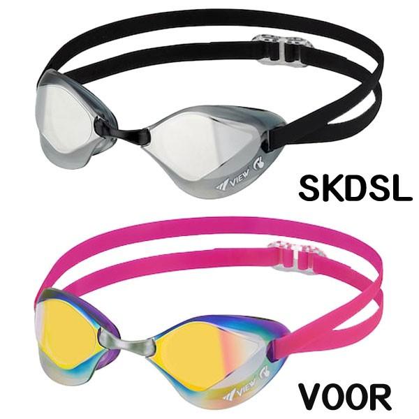 VIEW スイミングゴーグル 即日発送 V122SAM 指先でこすると曇り