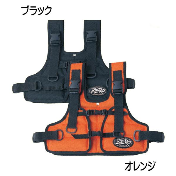 ・ZERO ゼロ NNPウェイトベスト XSサイズ (4kg) ソフトウェイトが内蔵されたウェイトベスト 体への当たりが優しい ブラック オレンジ_1