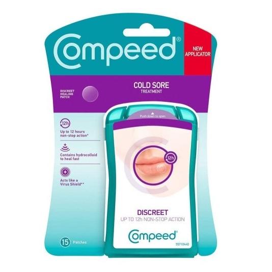 コンピード　ヘルペスパッチ　60枚　4箱 送料無料 2個セット COMPEED コンピード口唇ヘルペスパッチ 15枚