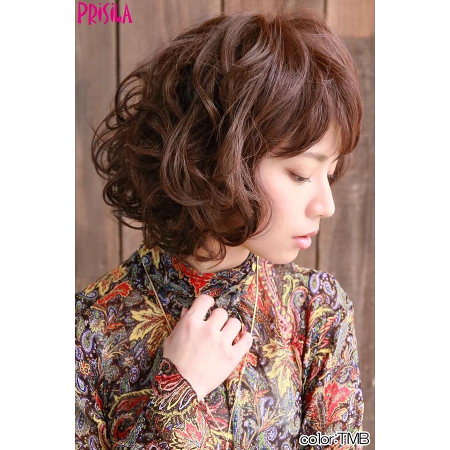 ウィッグ 外国人風 パーマ ボブ ウェーブ フルウィッグ オールウィッグ