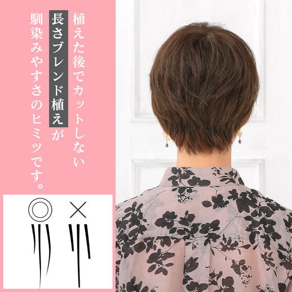 AQUADOLL（アクアドール） 総手植え人毛100%6分ウィッグ リアルスキン