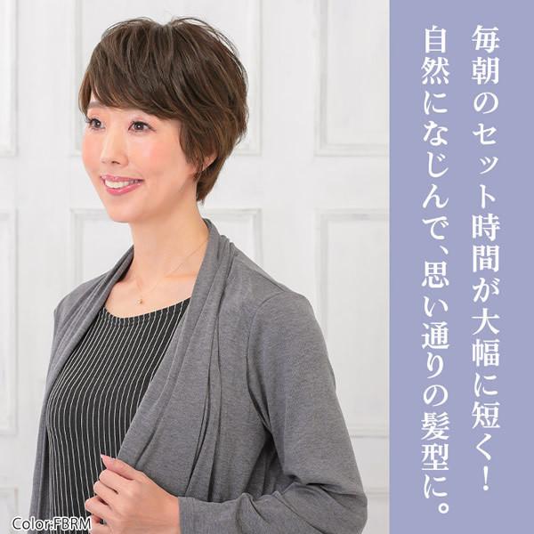 AQUADOLL（アクアドール） 総手植え人毛MIX6分ウィッグ リアルスキン