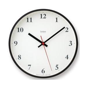 Lemnos （レムノス） Plywood clock 電波時計 ブラウン (LC10-21W BW)｜findit