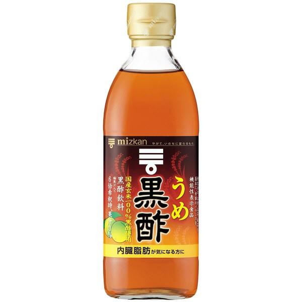 ミツカン うめ黒酢 500ml×6本入 (送料無料) MIZKAN お酢ドリンク 飲むお酢 黒酢 健康酢 酢飲料｜findit