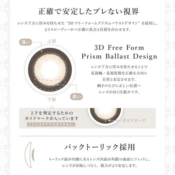 シークレットキャンディーマジック トーリック ワンデー 1箱10枚 (メール便送料無料) 板野友美 乱視用 カラコン ワンデー 度あり 度なし カラーコンタクト | シークレット キャンディーマジック | 08