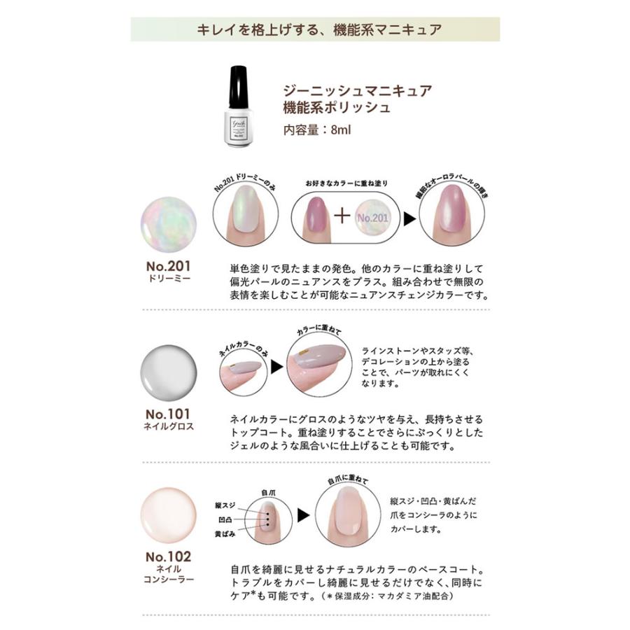 ジーニッシュマニキュア 8ml (メール便送料無料) ネイルポリッシュ マニキュア ネイル ジェルネイル カラー セルフネイル 速乾 可愛い 人気 | Genish Manicure | 12
