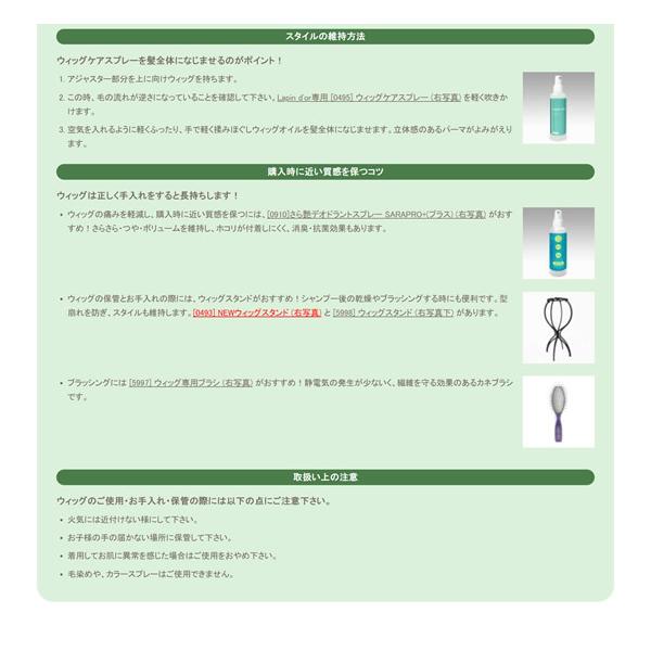 ラパンドアール オム 5776 デザインショート(スタンダードブラック) (送料無料) HOMME フルウィッグ コスプレ ウィック ウイッグの画像