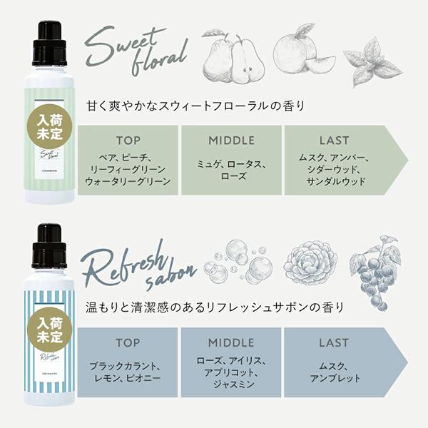 P-sha（パーシャ） 【正規販売店】 ボトル・詰め替えセット 柔軟剤