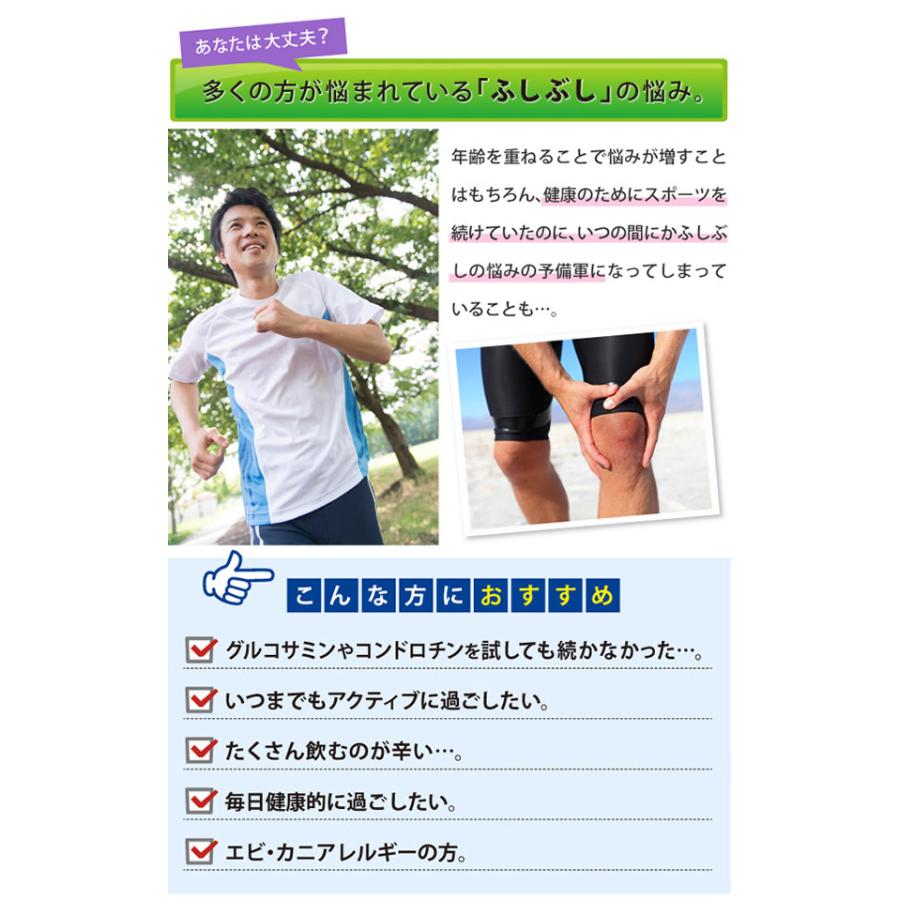 深潤EX (しんじゅんEX) 30粒 (メール便送料無料) プロテオグリカン 非変性2型コラーゲン UC-2 UC-II グルコサミン コンドロイチン 関節 軟骨 節々 ふしぶし | ブランド登録なし | 03