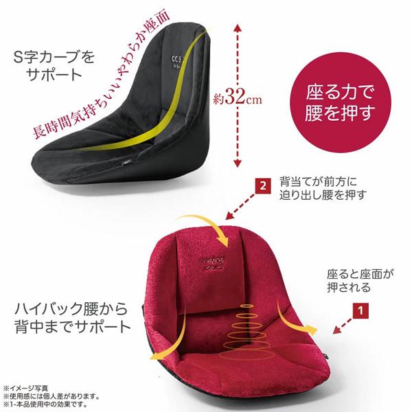 おまけ付き コシオスプレミアム cosios PREMIUM (送料無料) 骨盤 補正 美姿勢 座椅子 クッション 美姿勢 背筋 男女兼用 背筋 猫背 テレワーク 車 男女兼用