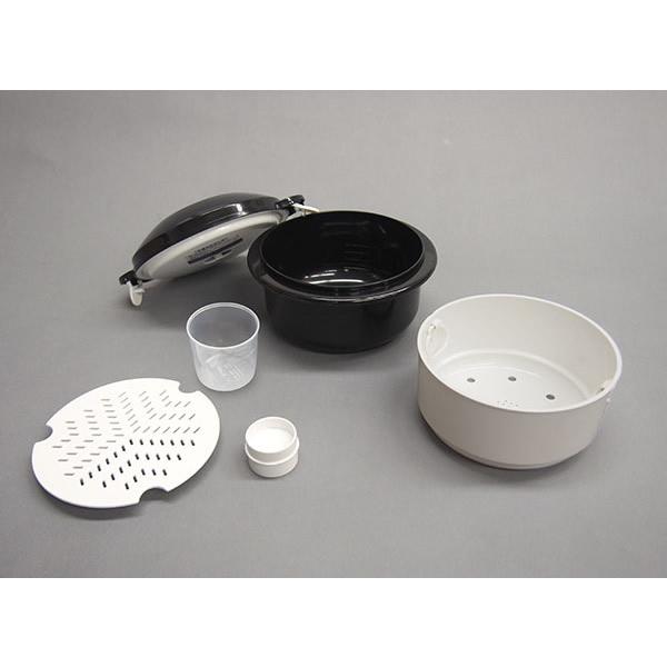 圧力弁でおいしく炊ける 電子レンジ用炊飯器 15品のレシピと計量カップ付き (送料無料) 炊飯器 日本製 電子レンジ用炊飯器 時短 ご飯 一人暮らし 高齢者 新生活 | ブランド登録なし | 05