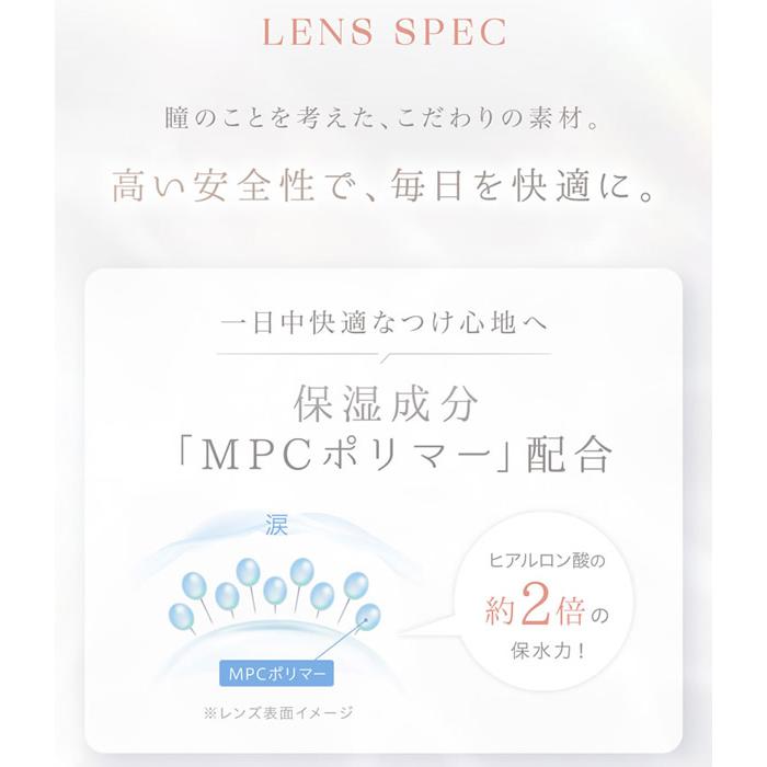 Kaica カイカ 1DAY 10枚入り (メール便送料無料) カラコン 沢尻エリカ 14.2mm ワンデー 1day 度なし 度あり カラーコンタクト コンタクトレンズ うるおい成分 | ブランド登録なし | 11