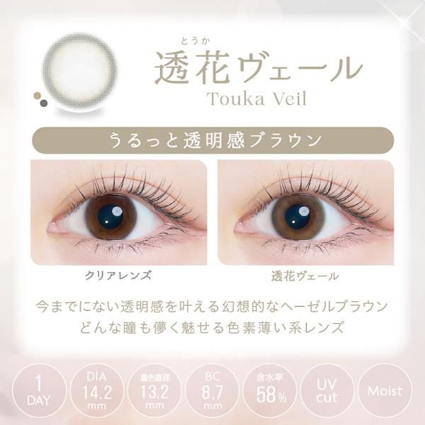 Kaica カイカ 1DAY 10枚入り (メール便送料無料) カラコン 沢尻エリカ 14.2mm ワンデー 1day 度なし 度あり カラーコンタクト コンタクトレンズ うるおい成分 | ブランド登録なし | 03