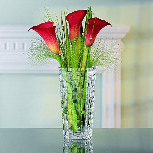 ナハトマン(Nachtmann) ボサノバ オーバルフラワーベース クリスタルガラス 28cm 80729 1個入 