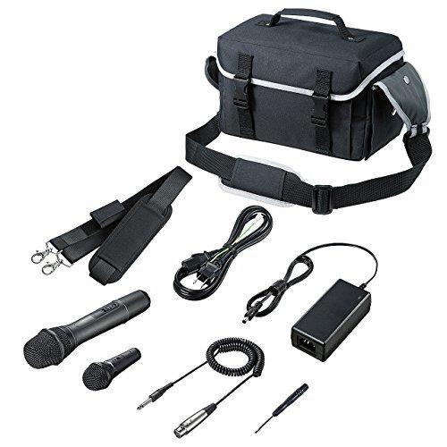 サンワサプライ ワイヤレスマイク付き拡声器スピーカー MM-SPAMP3 スマホ、タブレット、パソコン パソコン周辺機器 イヤホンマイク、ヘッドセット