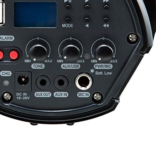 サンワサプライ ワイヤレスマイク付き拡声器スピーカー MM-SPAMP3 スマホ、タブレット、パソコン パソコン周辺機器 イヤホンマイク、ヘッドセット