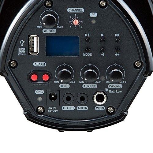 サンワサプライ ワイヤレスマイク付き拡声器スピーカー MM-SPAMP3 スマホ、タブレット、パソコン パソコン周辺機器 イヤホンマイク、ヘッドセット