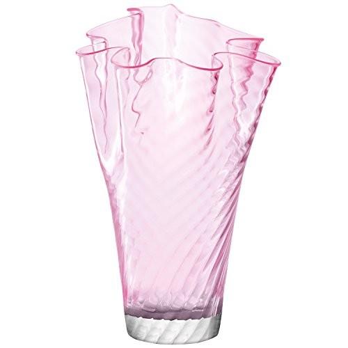 LSA(エルエスエー) フラワーベース(花器) ピンク 高さ35cm CHIFFON(シフォン) G344-35-976 