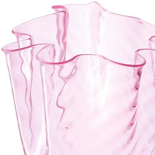 LSA(エルエスエー) フラワーベース(花器) ピンク 高さ35cm CHIFFON(シフォン) G344-35-976 