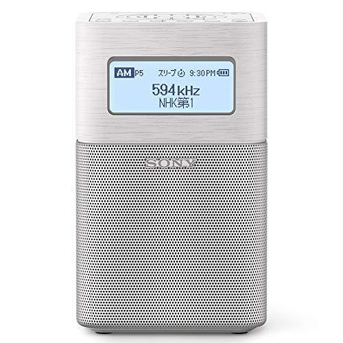 ソニー SONY ホームラジオ SRF-V1BT FM AM ワイドFM Bluetooth対応 ホワイト SRF-V1BT