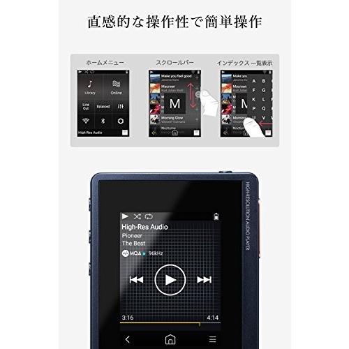 パイオニア private デジタルオーディオプレーヤー ハイレゾ対応 ネイビーブルー XDP20L     商品情報     ディスプレイ： 2.4インチの容量性タッチスクリーン/ 内蔵ストレージ： 16 GB (システムエリアを含む) /  拡張スロット：