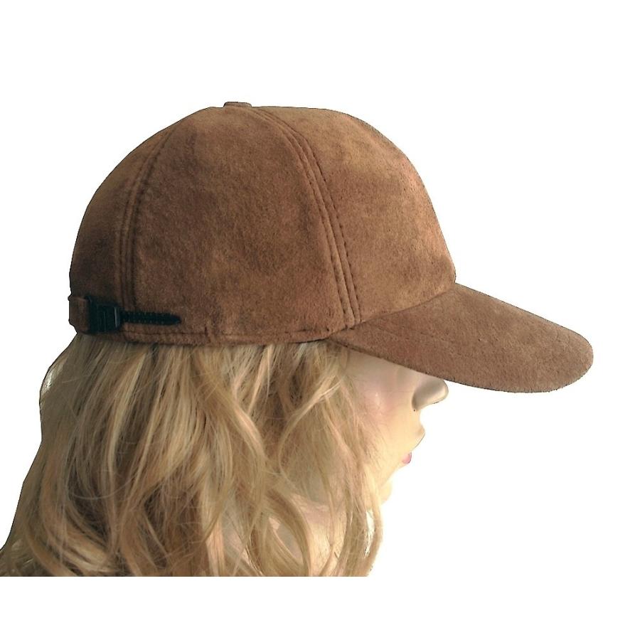 本革シープスエード　エレガント　キャメル本革CAP |  | 01