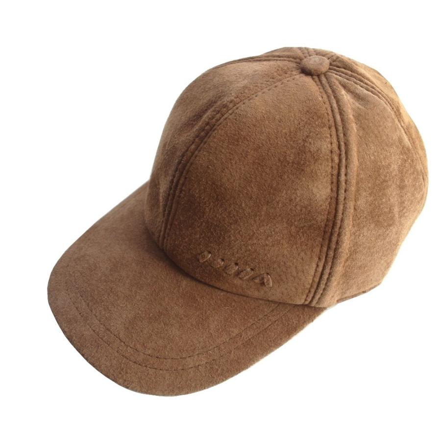 本革シープスエード　エレガント　キャメル本革CAP |  | 04
