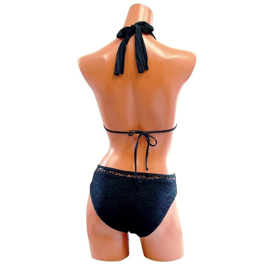 セクシーなビキニ風メッシュ　モノキニ　レディース　水着 　ブラック　 |  | 01