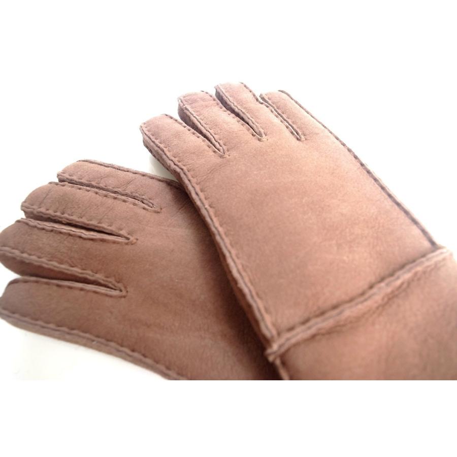 新作 ハンドメイド レディース手袋 暖かい！本革ムートングローブ