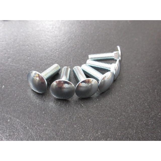 メッキバンパーボルト M6 首下20mm 6本セット B110 B120 B121 B122 等に : m13109 : ファインオート ...