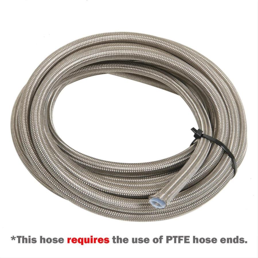♯6ホース♯8ホース　しょーき AN6 PTFE ステンレス メッシュホース 燃料ホース フューエルホース 1m