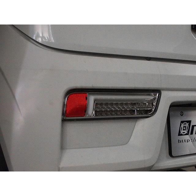 Mブロ　テールランプ　アルト用 MBRO フルLEDサンダーテールランプ スモーク/ホワイトチューブ 流れる