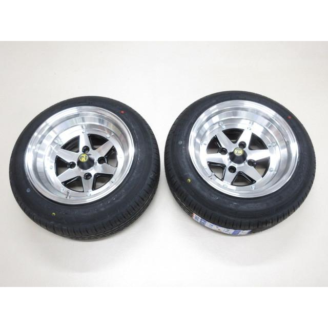 新品 復刻版 タイヤ付 ロンシャン 14インチ 4H 9J PCD114.3 オフセット