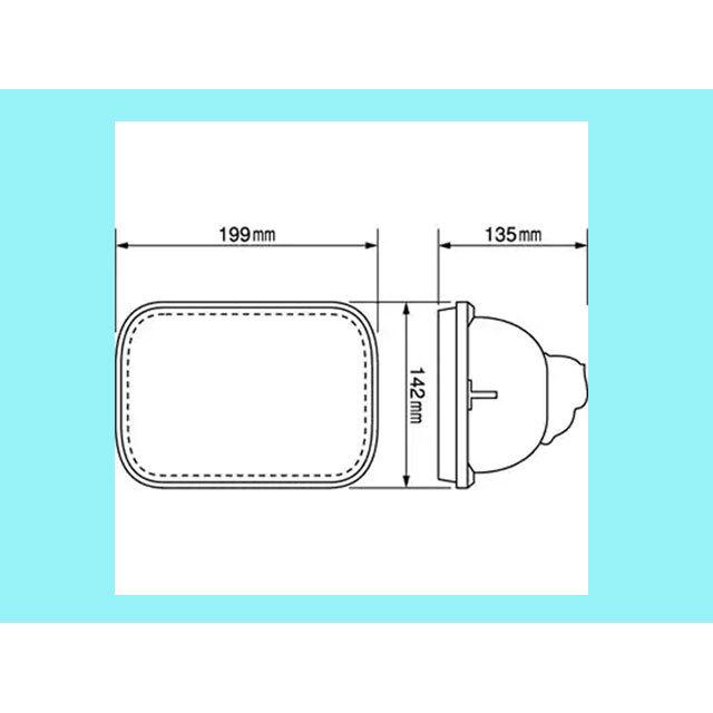 小糸製 新品 ヘッドライト 角型2灯式 左右セット : ファインオート