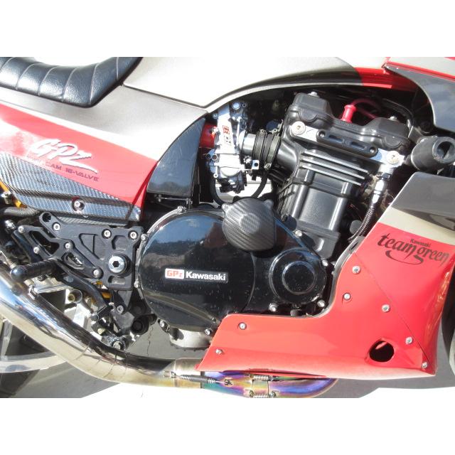 GPZ900R ZZR1100 ZX-10 用 クラッチカバー プロテクター カーボン