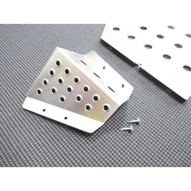 ae86 アルミフットプレート 新品 AE86 レビン トレノ 用 アルミ フットプレート + フットレスト