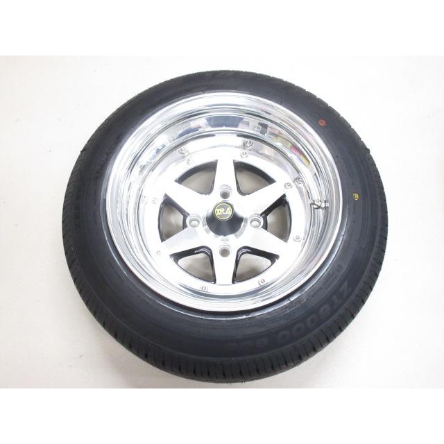 新品 在庫 復刻版 タイヤ付 ロンシャン XR-4 3ピース (14インチ 4H 8J