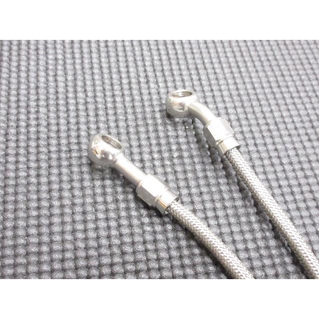新品 モンキー 125 JB03 用 ステンレスメッシュ ブレーキホース +