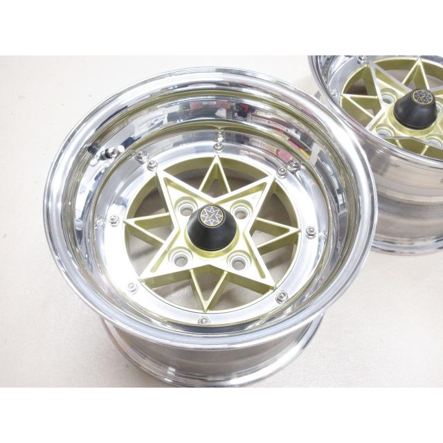新品 送料無料 復刻版 スターシャーク 3ピース 金 14インチ 4H 9J