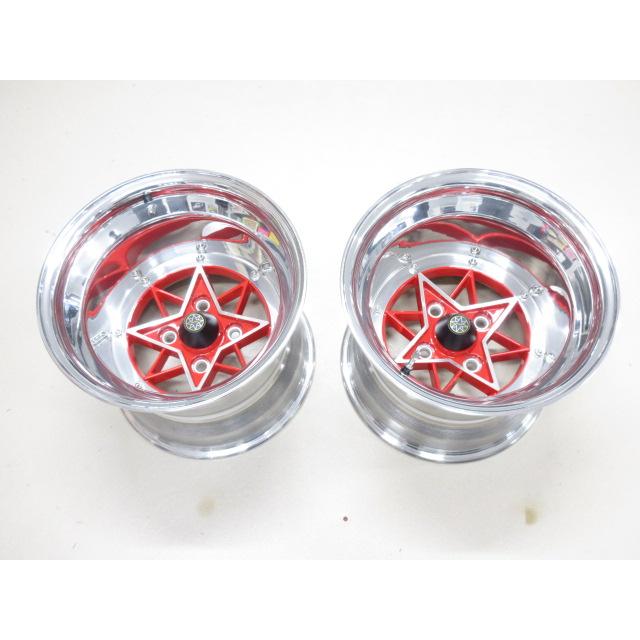 リアル3Pスターシャーク（レッド）9J-14 10J-14 トーヨープロクセス 新品 送料無料 復刻版 スターシャーク 3ピース 赤 14インチ 4H 12J
