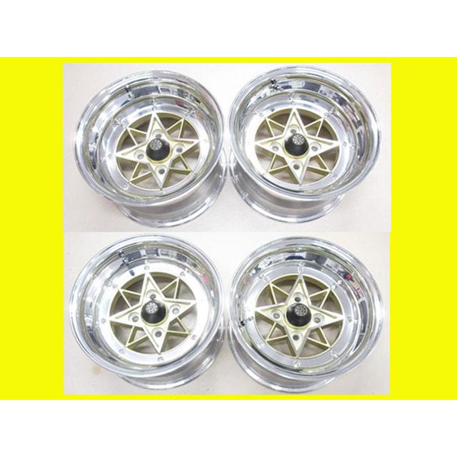 新品 送料無料 復刻版 スターシャーク 3ピース 金 (14インチ 4H 8J