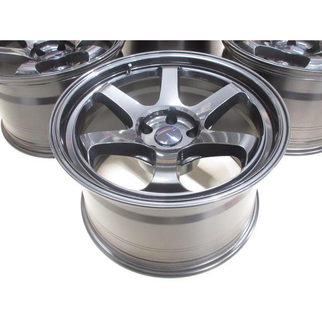 在庫あり 4本セット MID RACING R06 18インチ 10.5J オフセット+12 5穴