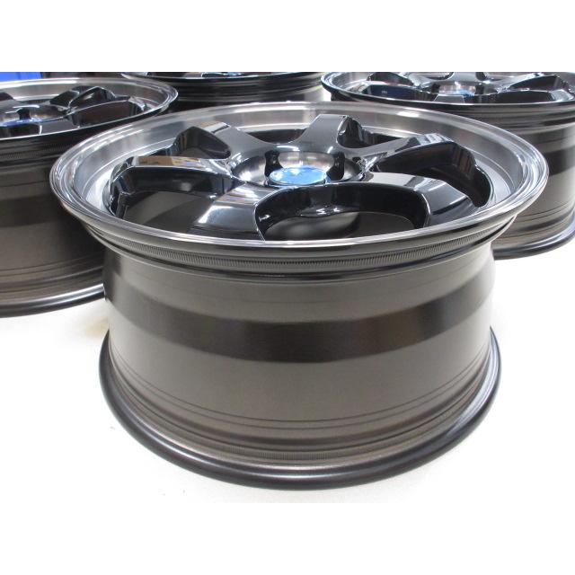 【真人】RS18個 在庫あり 4本セット MID RACING R06 18インチ 8.5J オフセット+38 5穴