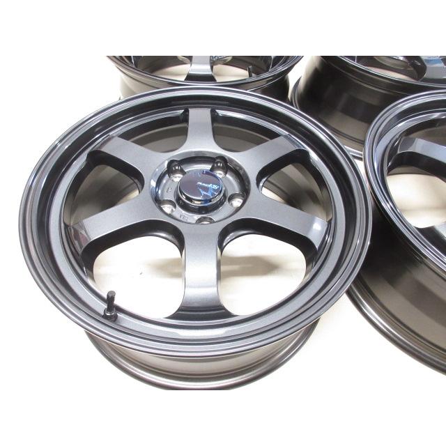 在庫あり 4本セット MID RACING R06 18インチ 7.5J オフセット+50 5穴