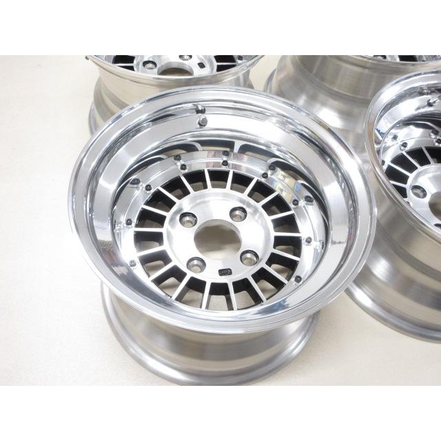 フォーカスレーシング　14インチ　9j 10j PCD100 新品 送料無料 復刻版 フォーカスレーシング 鍛造 3ピース 14インチ 4H
