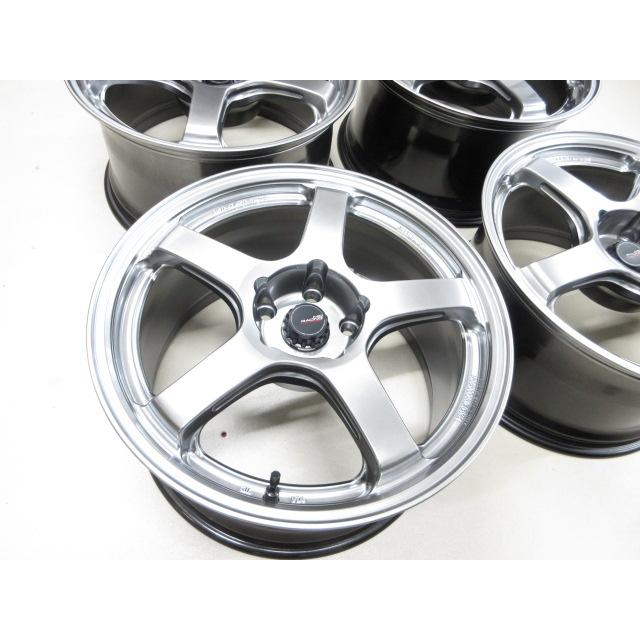 在庫あり 4本セット MID RACING R50Evo 18インチ 9.5J ET +38 5穴